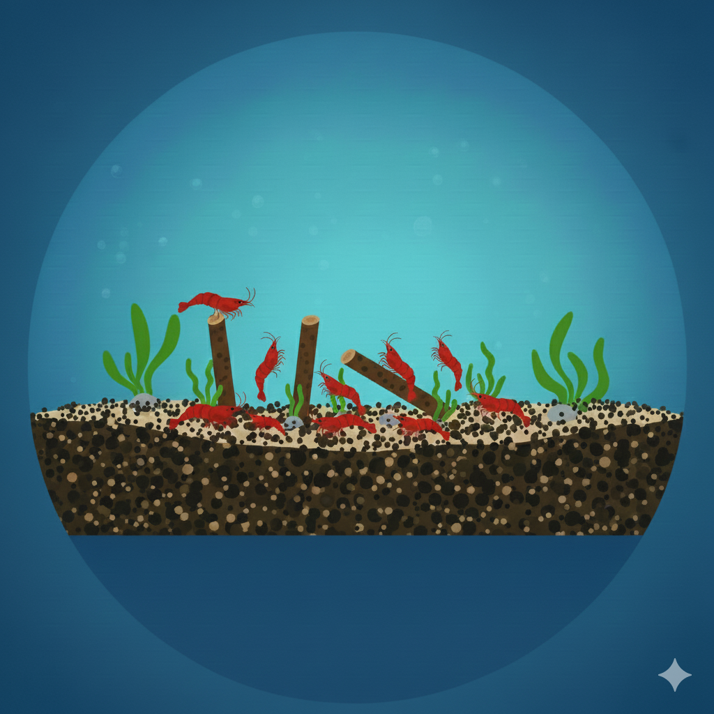 Schmankerl für Garnelen